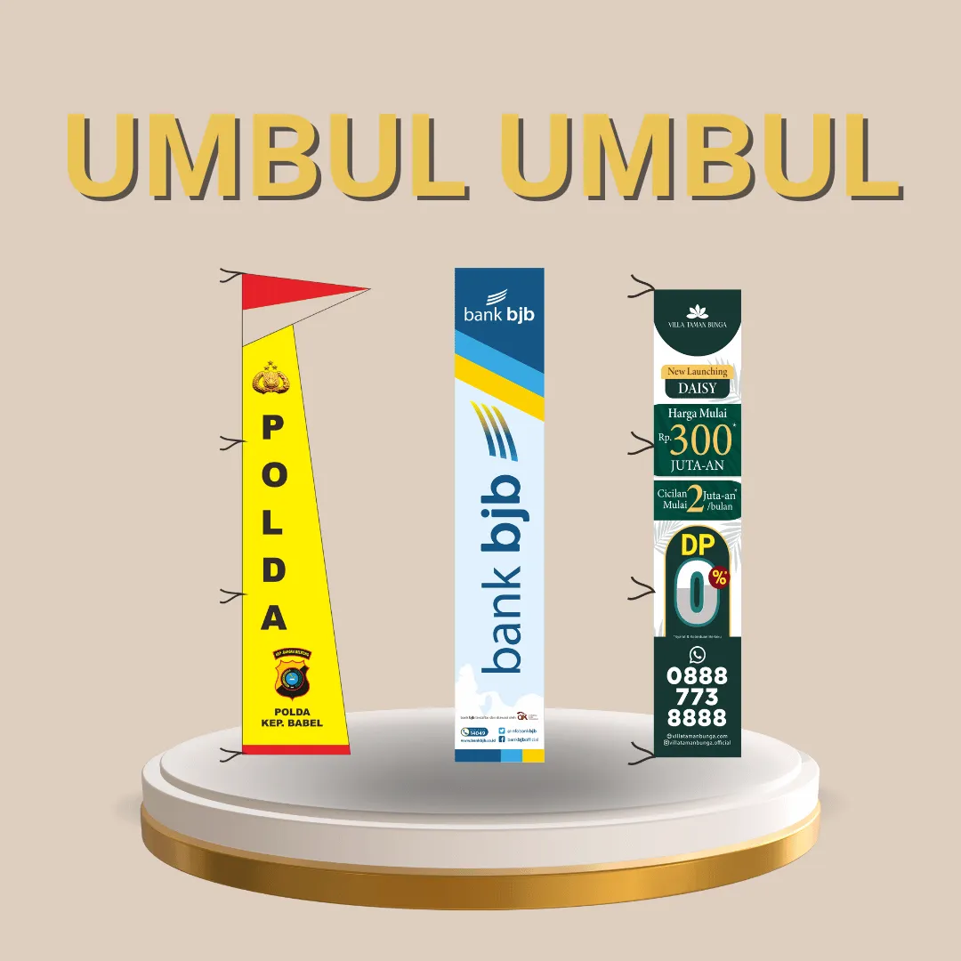 Tempat Bikin Umbul Umbul dan Bendera Kain di Bandung
