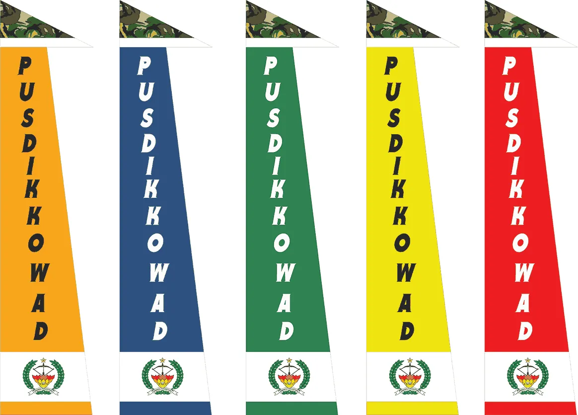 Contoh Desain Umbul Umbul Kreatif Dan Menarik